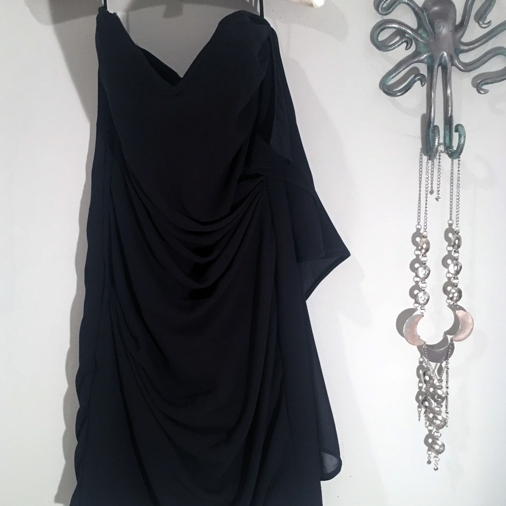Vintage 80’s Ungaro Parallele Little Black Dress